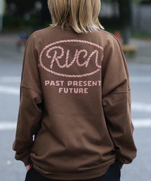 RVCA メンズ RVCA LASSO LT ロンT 【2024年秋冬モデル】/ルーカバックプリント長袖ロゴロンT
