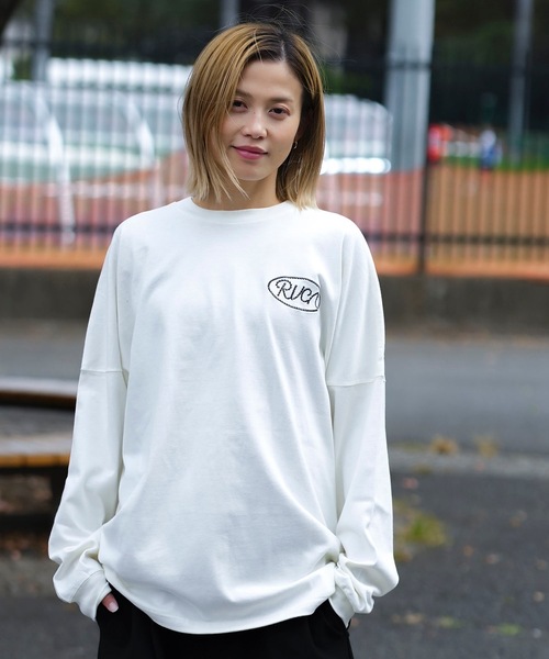 RVCA(ルーカ)の「RVCA メンズ RVCA LASSO LT ロンT 【2024年秋冬モデル】/ルーカバックプリント長袖ロゴロンT(Tシャツ/カットソー・メンズ・ブラウン/オフホワイト/ブラック・SMALL/MEDIUM/LARGE/X-LARGE)」の15枚目の写真