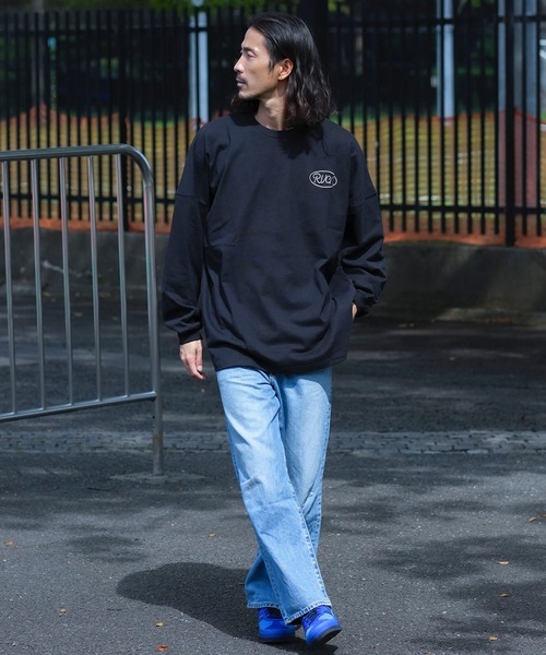RVCA(ルーカ)の「RVCA メンズ RVCA LASSO LT ロンT 【2024年秋冬モデル】/ルーカバックプリント長袖ロゴロンT(Tシャツ/カットソー・メンズ・ブラウン/オフホワイト/ブラック・SMALL/MEDIUM/LARGE/X-LARGE)」の20枚目の写真