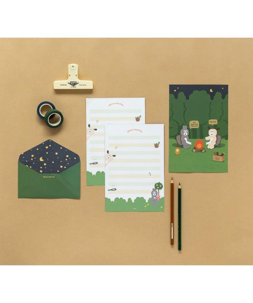 Brunch Brother（ブランチブラザー）の「レターセット/ブランチブラザー（ステーショナリー・レディース・E/D/C/B/A・FREE）」の4枚目の写真