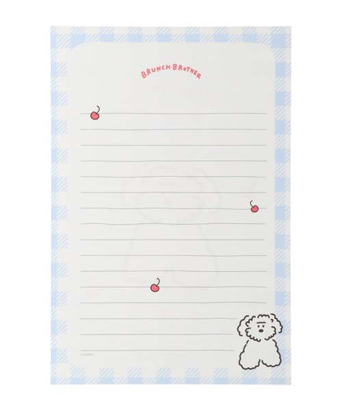 Brunch Brother（ブランチブラザー）の「レターセット/ブランチブラザー（ステーショナリー・レディース・E/D/C/B/A・FREE）」の6枚目の写真