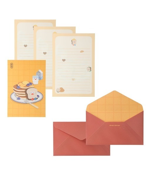 Brunch Brother（ブランチブラザー）の「レターセット/ブランチブラザー（ステーショナリー・レディース・E/D/C/B/A・FREE）」の10枚目の写真