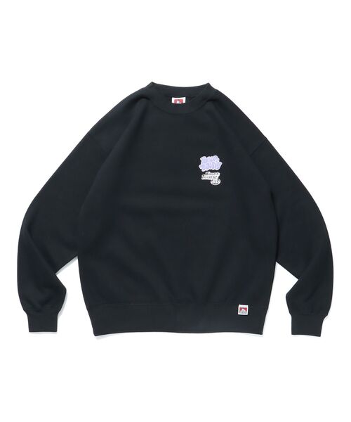 【BEN DAVIS(ベンデイビス)】OVERRLAP CREW / オーバーサイズ スウェット クルーネック(スウェット)|BEN DAVIS(ベンデイビス) 【BEN DAVIS(ベンデイビス)】OVERRLAP CREW / オーバーサイズ スウェット クルーネック(スウェット)|BEN DAVIS(ベンデイビス)