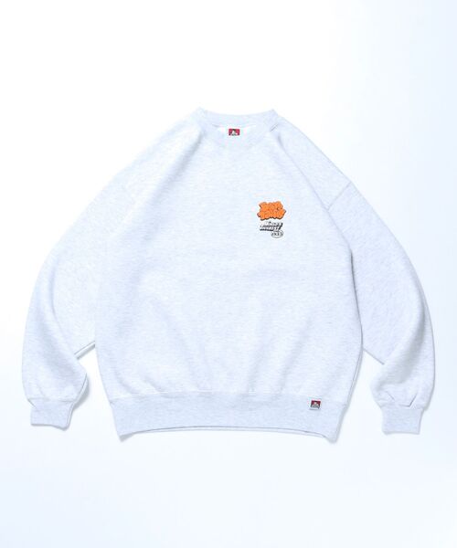 【BEN DAVIS(ベンデイビス)】OVERRLAP CREW / オーバーサイズ スウェット クルーネック(スウェット)|BEN DAVIS(ベンデイビス) 【BEN DAVIS(ベンデイビス)】OVERRLAP CREW / オーバーサイズ スウェット クルーネック(スウェット)|BEN DAVIS(ベンデイビス)
