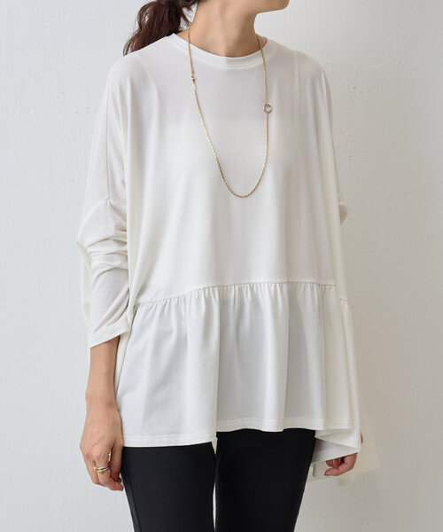 BEDRSLEY 裏起毛トロミジャージービッグTee☆ BEARDSLEY（ビアズリー）の「裏起毛トロミジャージービッグTee