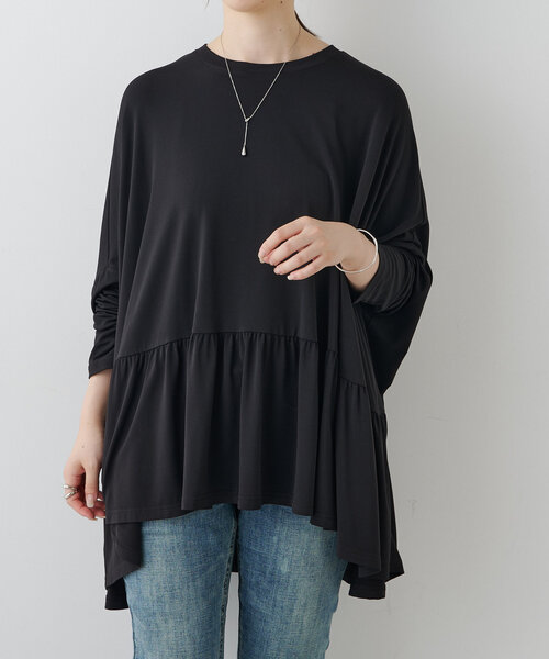 BEARDSLEY(ビアズリー)の「裏起毛トロミジャージービッグTee BEARDSLEY(ビアズリー)の「裏起毛トロミジャージービッグTee