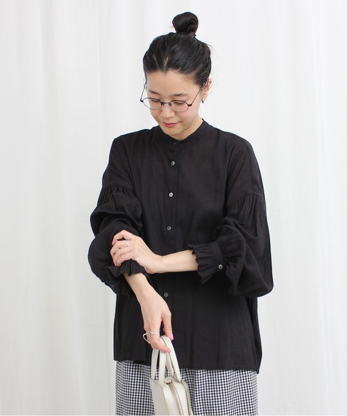 【セール】Mary BL（シャツ/ブラウス）｜fig Ｌondon（フィグロンドン）