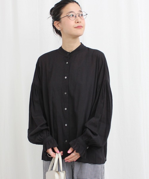 【セール】Mary BL（シャツ/ブラウス）｜fig Ｌondon（フィグロンドン）