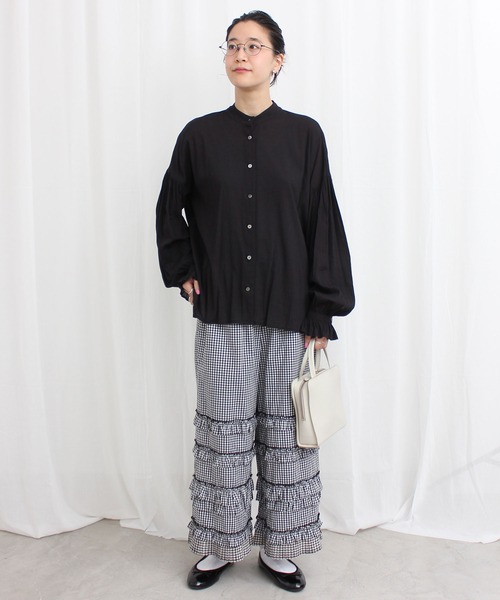 【セール】Mary BL（シャツ/ブラウス）｜fig Ｌondon（フィグロンドン）