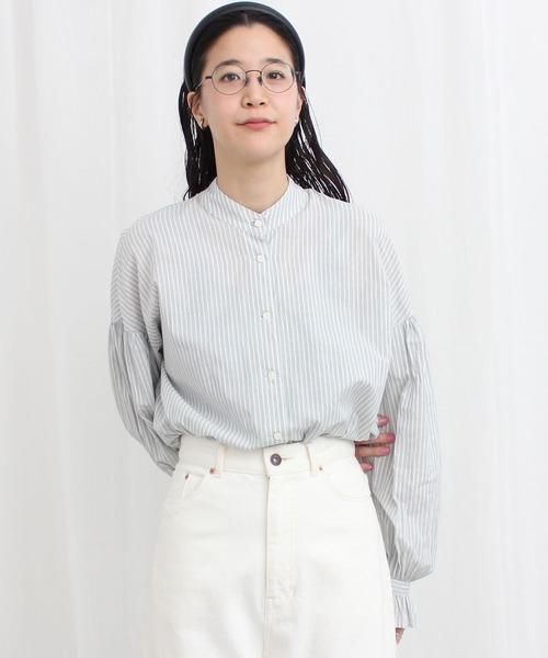 fig london シアーブラウス fig london シアーブラウス