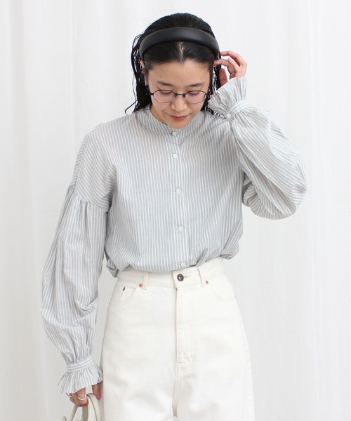 【セール】Mary BL（シャツ/ブラウス）｜fig Ｌondon（フィグロンドン）