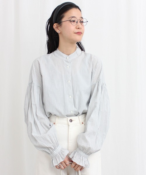 【セール】Mary BL（シャツ/ブラウス）｜fig Ｌondon（フィグロンドン）