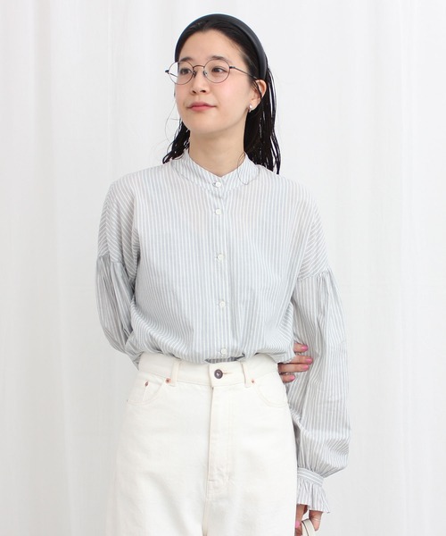 【セール】Mary BL（シャツ/ブラウス）｜fig Ｌondon（フィグロンドン）