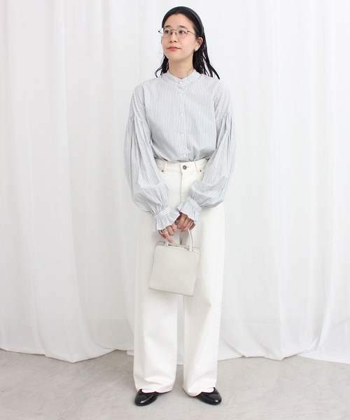 【セール】Mary BL（シャツ/ブラウス）｜fig Ｌondon（フィグロンドン）