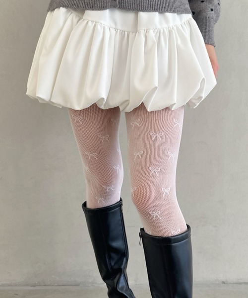 CLEA(クレア)の「フラワー/リボンモチーフレースタイツ(タイツ/ストッキング・レディース・その他4/その他5/その他3/その他2/その他1/その他6/その他7/その他8・FREE)」の6枚目の写真