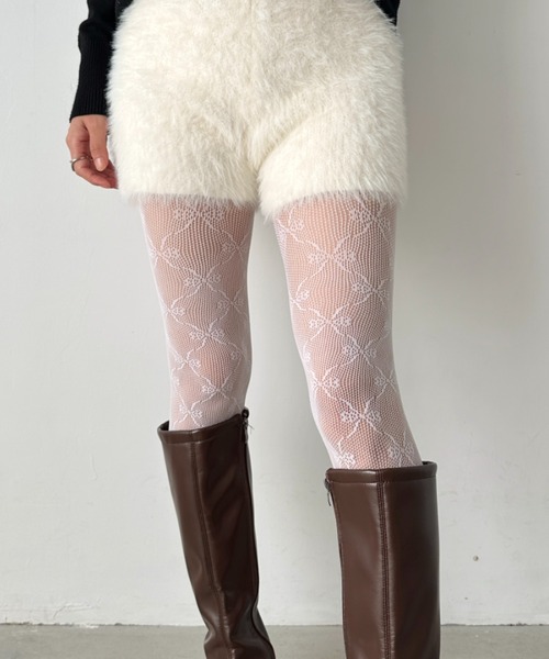 CLEA(クレア)の「フラワー/リボンモチーフレースタイツ(タイツ/ストッキング・レディース・その他4/その他5/その他3/その他2/その他1/その他6/その他7/その他8・FREE)」の14枚目の写真