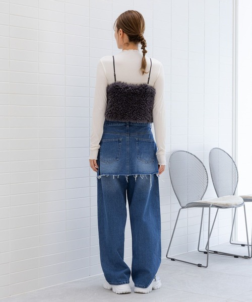 LAKOLE（ラコレ）の「メローエッジタートルプルオーバー / 141186（Tシャツ/カットソー・レディース・ブラック/アイボリー/ブラック系8/ピンク/サンドグレー・SMALL/MEDIUM）」の14枚目の写真