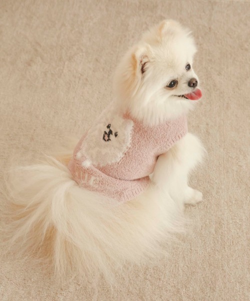 gelato pique（ジェラートピケ）の「【CAT&DOG】ベビモコポメラニアン
