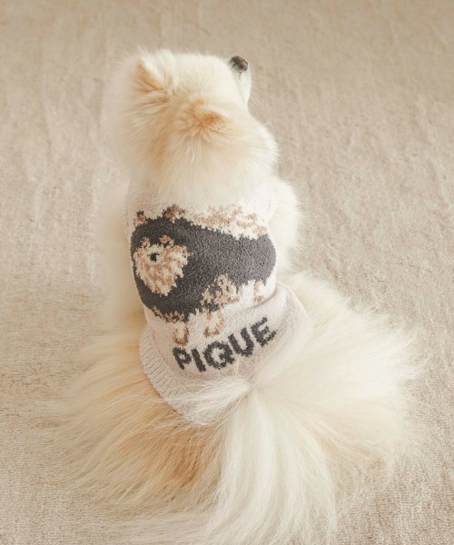 gelato pique（ジェラートピケ）の「【CAT&DOG】ベビモコポメラニアン