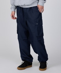 ROOT THREE（ルートスリー）の「【ROOT THREE】ポリツイル ワイドカーゴパンツ（カーゴパンツ）」