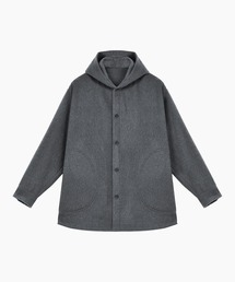 LAD MUSICIAN | MOHAIR SHAGGY HOODED SHIRT JACKET(その他アウター)