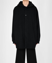 【LAD MUSICIAN】MOHAIR SHAGGY　ノーカラーコート LAD MUSICIAN《ラッドミュージシャン》LOOP YARN SHAGGY KNIT