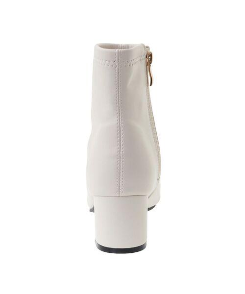 Green　Parks（グリーンパークス）の「RUPIS.ストレッチブーツ（ブーツ・レディース・アイボリー/ブラック・S/M/L）」の9枚目の写真