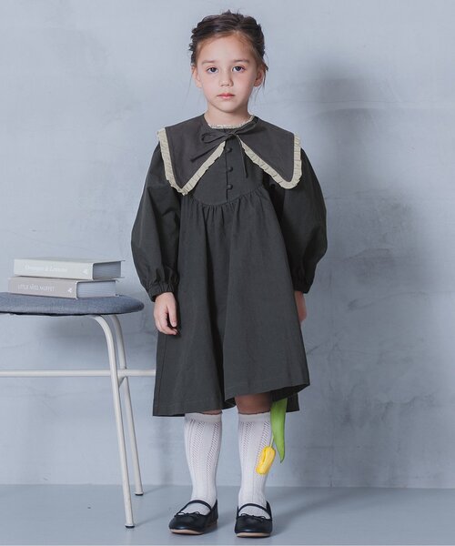 ジュニア対応】つけ衿付き3WAYワンピース_フォーマル対応（ワンピース