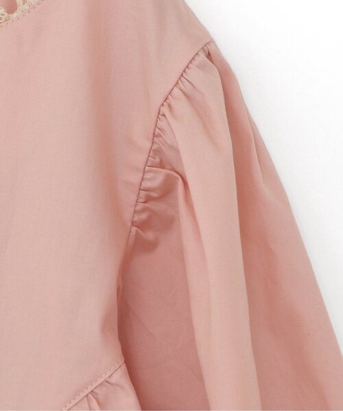 p.premier（ピードットプルミエ）の「【ジュニア対応】つけ衿付き3WAYワンピース_フォーマル対応（ワンピース・キッズ・ベージュ/チャコール/ピンク・90/100/110/120/130/140）」の21枚目の写真