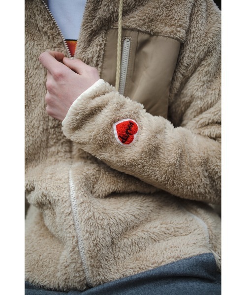 MAISON HONORE Boa Zip Blouson メゾンオノレ