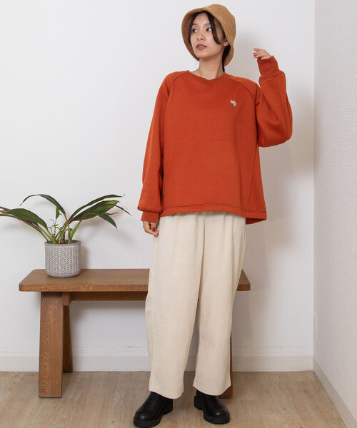 POU DOU DOU（プードゥドゥ）の「カットコールパンツ（その他パンツ・レディース・ネイビー/ブラウン/アイボリー・M）」の13枚目の写真