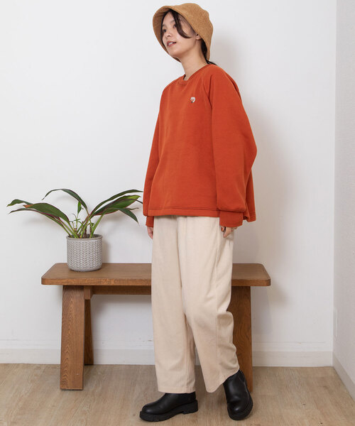 POU DOU DOU（プードゥドゥ）の「カットコールパンツ（その他パンツ・レディース・ネイビー/ブラウン/アイボリー・M）」の14枚目の写真