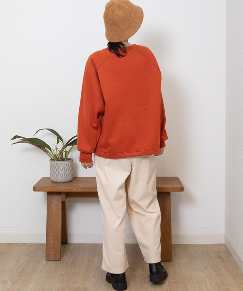 POU DOU DOU（プードゥドゥ）の「カットコールパンツ（その他パンツ・レディース・ネイビー/ブラウン/アイボリー・M）」の15枚目の写真