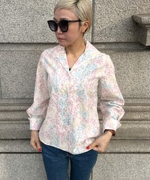 JENNEオードリーフラワーブラウス