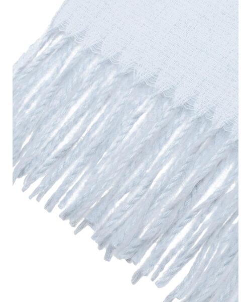 Samansa Mos2（サマンサ モスモス）の「【帯電防止/ウォッシャブル】杢無地ストール（ストール/ショール・レディース・ミント/ベージュ/ラベンダー/オフホワイト・F）」の18枚目の写真