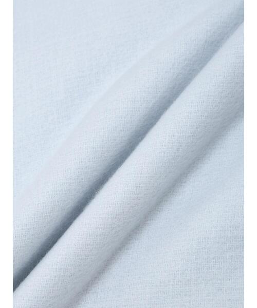 Samansa Mos2（サマンサ モスモス）の「【帯電防止/ウォッシャブル】杢無地ストール（ストール/ショール・レディース・ミント/ベージュ/ラベンダー/オフホワイト・F）」の15枚目の写真