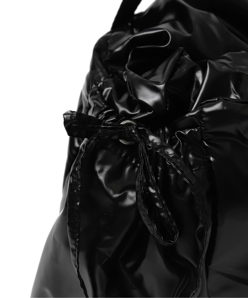 Figments（フィグメンツ）の「グロッシーボストンバッグ（ボストンバッグ・レディース・ブラック・FREE）」の6枚目の写真