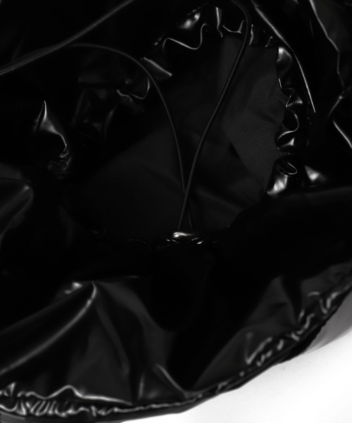 Figments（フィグメンツ）の「グロッシーボストンバッグ（ボストンバッグ・レディース・ブラック・FREE）」の7枚目の写真