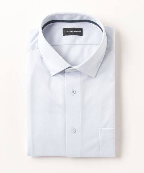 キャサリンEハムネット28GニットシャツツイルSW(ビジネスシャツ)|KATHARINE E HAMNETT(キャサリン・イー・ハムネット)