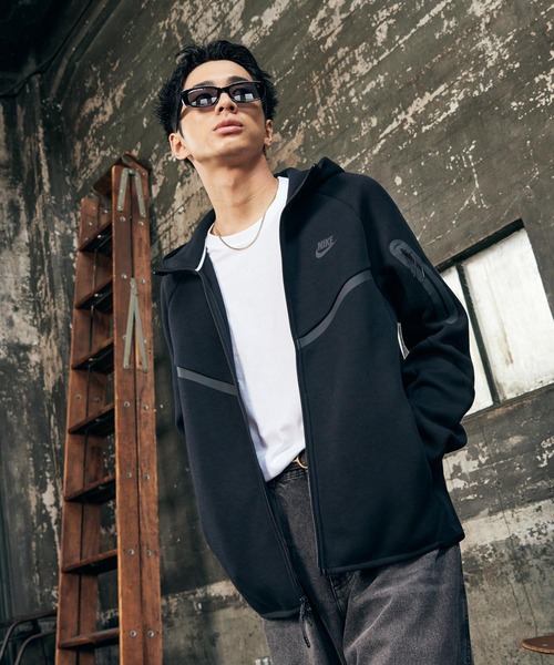 【即発送】Nike テック フルジップ ウィンドランナー パーカー セットアップ対応商品》ナイキ テック メンズ フルジップ
