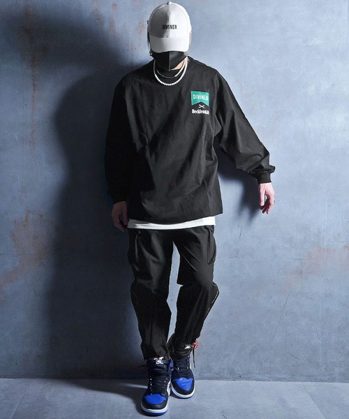 Cigarettes L/TEE（ブラック/グリーン）（Tシャツ/カットソー）｜JOKER（ジョーカー）