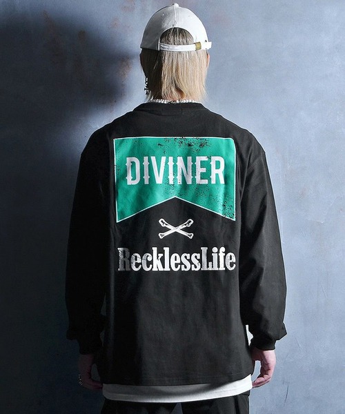 Cigarettes L/TEE（ブラック/グリーン）（Tシャツ/カットソー）｜JOKER（ジョーカー）