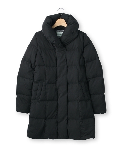 SHOO・LA・RUE(シューラルー)の「ピーチダウンコート(その他アウター・レディース・ベージュ/ネイビー/ブラック・02/04/03)」の2枚目の写真