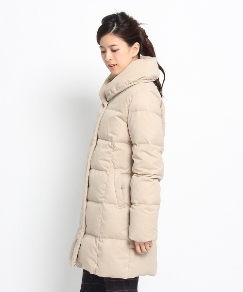 SHOO・LA・RUE(シューラルー)の「ピーチダウンコート(その他アウター・レディース・ベージュ/ネイビー/ブラック・02/04/03)」の5枚目の写真