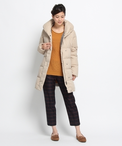 SHOO・LA・RUE(シューラルー)の「ピーチダウンコート(その他アウター・レディース・ベージュ/ネイビー/ブラック・02/04/03)」の10枚目の写真