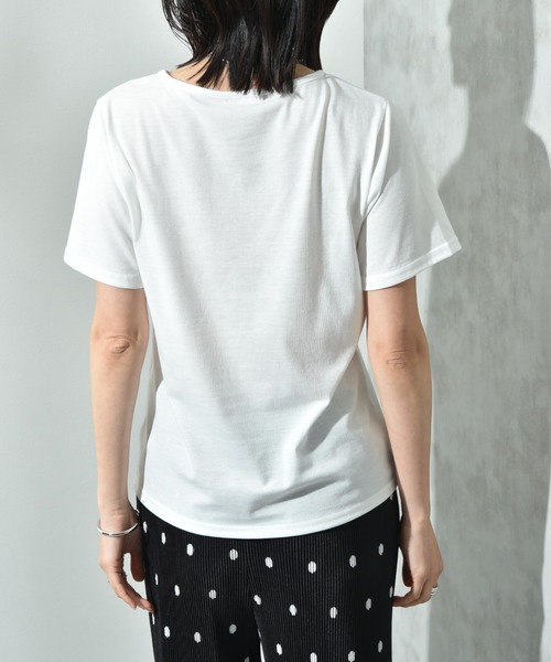 actuel(アクチュエル)の「【actuel】クロシェベスト+TシャツSET(その他トップス・レディース・アイボリー/ホワイト・FREE/LARGE)」の18枚目の写真