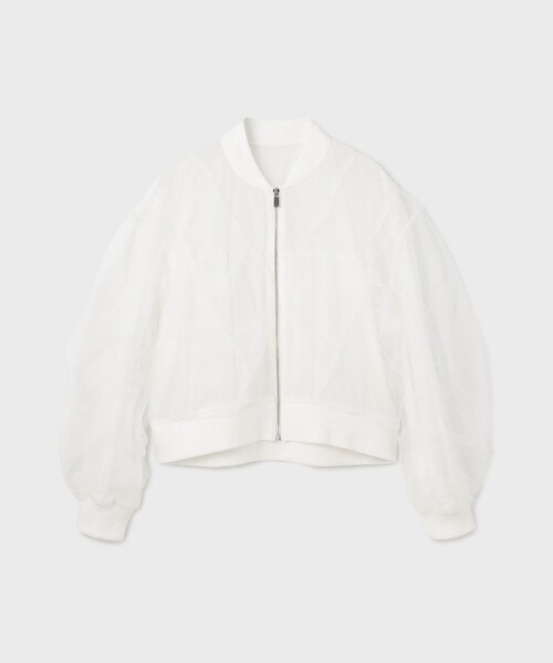 セール】チュールギャザーブルゾン（ブルゾン）｜Diagram