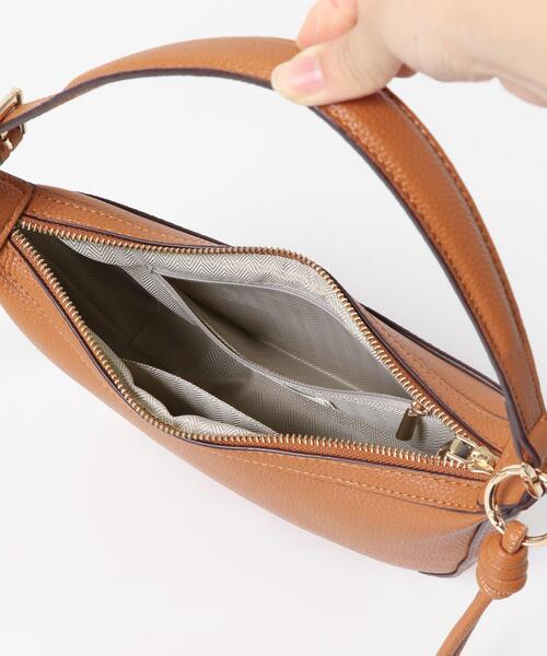 RODE SKO（ロデスコ）の「ワンハンドルムーンバッグ（ハンドバッグ・レディース・キャメル/ライトベージュ・ONE）」の16枚目の写真