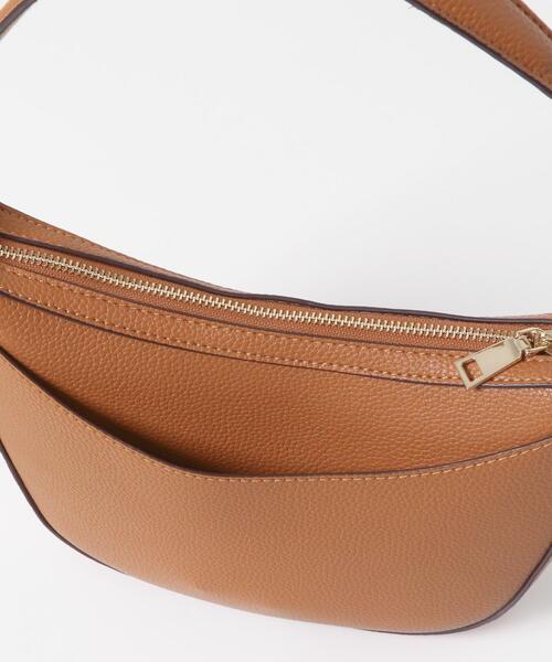 RODE SKO（ロデスコ）の「ワンハンドルムーンバッグ（ハンドバッグ・レディース・キャメル/ライトベージュ・ONE）」の17枚目の写真