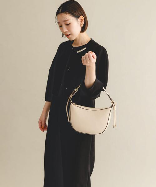 RODE SKO（ロデスコ）の「ワンハンドルムーンバッグ（ハンドバッグ・レディース・キャメル/ライトベージュ・ONE）」の20枚目の写真